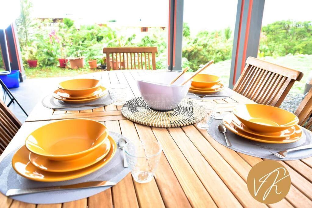 Villa La Kahina Guadeloupe Vieux-Habitants Exteriör bild