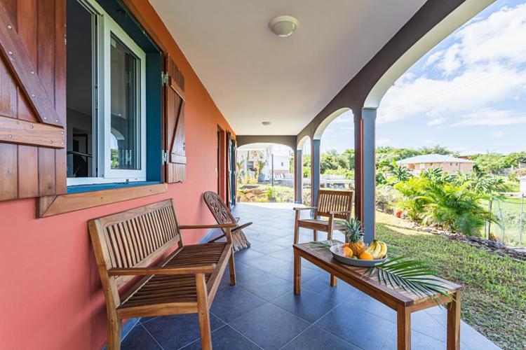 Villa La Kahina Guadeloupe Vieux-Habitants Exteriör bild